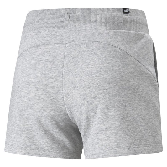 Puma Essentials 4 Inch Sweat Shorts TR - Womens - Light Grey Heather