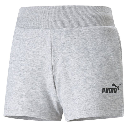 Puma Essentials 4 Inch Sweat Shorts TR - Womens - Light Grey Heather