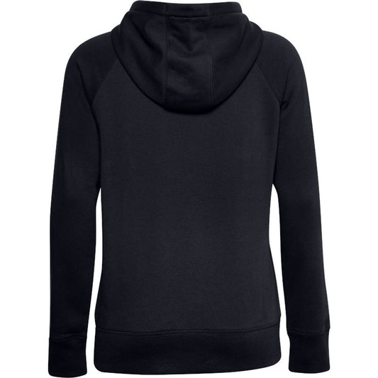 Under Armour Rival Fleece Logo Hoodie - Womens - Black/White