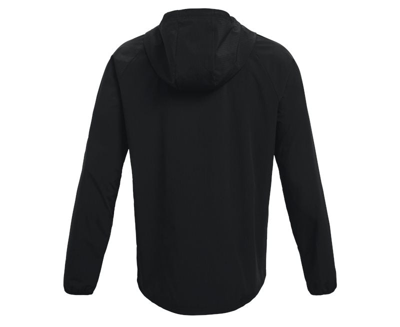 Under Armour Woven Windbreaker Jacket - Mens - Black