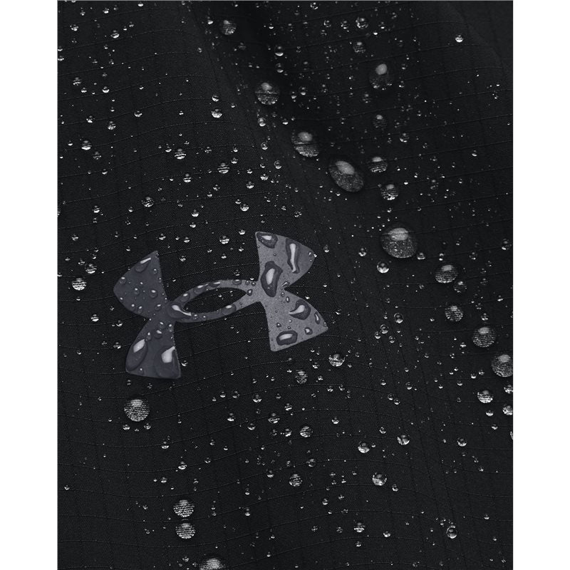 Under Armour Woven Windbreaker Jacket - Mens - Black