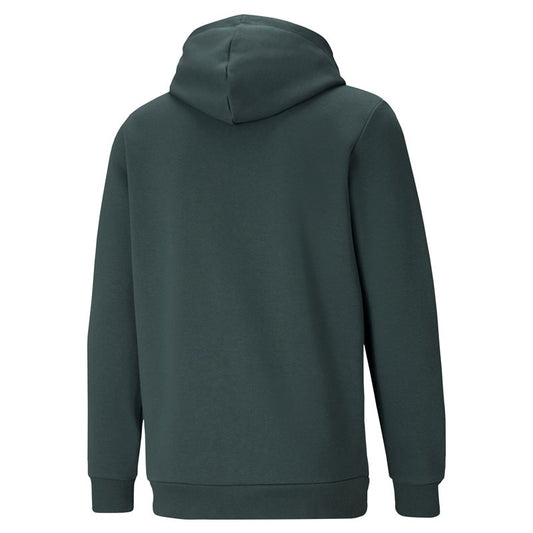 Puma Essentials 2 Col Big Logo Fleece Hoodie - Mens - Green Gables