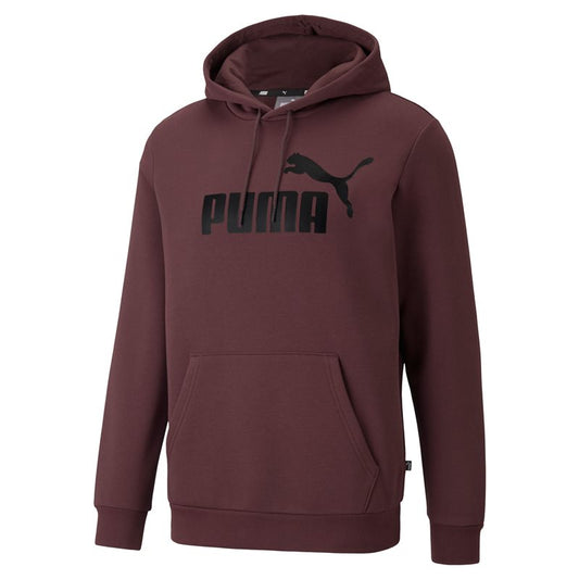Puma Essentials Big Logo Fleece Hoodie - Mens - Fudge