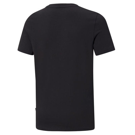 Puma Power Logo Tee - Boys - Black