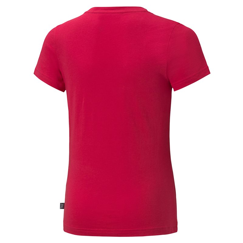 Puma Essentials Logo Tee - Girls - Persian Red