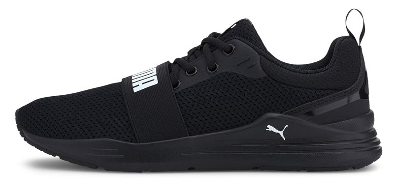 Puma Wired Run Trainers - Mens - Black/White