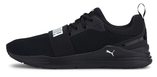 Puma Wired Run Trainers - Mens - Black/White