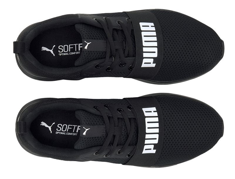 Puma Wired Run Trainers - Mens - Black/White