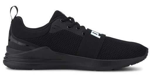 Puma Wired Run Trainers - Mens - Black/White