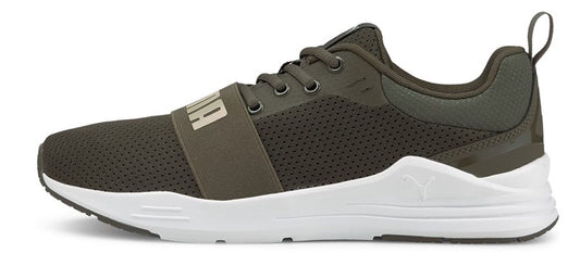 Puma Wired Run Trainers - Mens - Grape Leaf/Spray Green