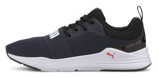 Puma Wired Run Trainers - Womens - Navy/White