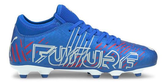 Puma Future Z 4.2 FG/AG Football Boots - Youth - Bluemazing/Sunblaze/Surf The Web