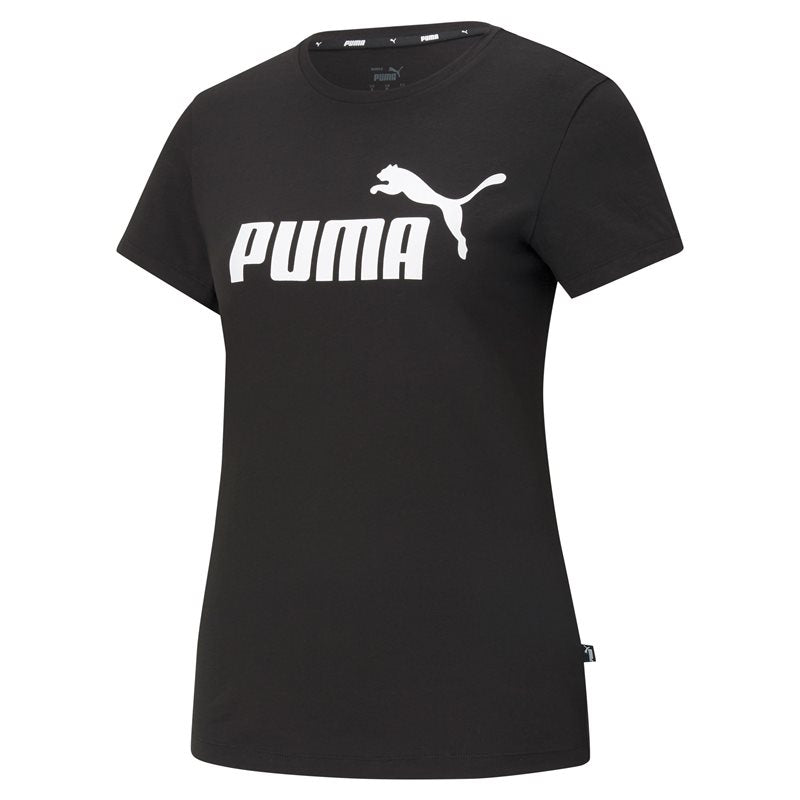 Puma Essentials Logo Tee - Womens - Black