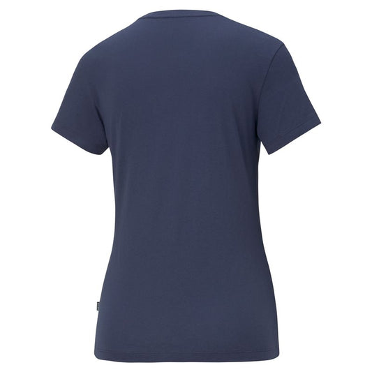 Puma Essentials Logo Tee - Womens - Navy