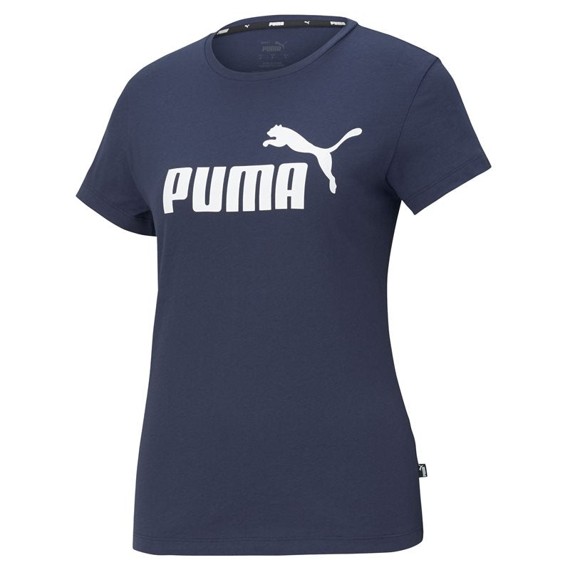 Puma Essentials Logo Tee - Womens - Navy