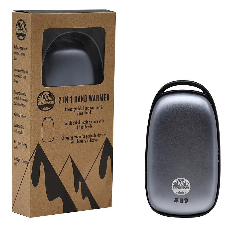 Six Peaks 2 In 1 Rechargeable Hand Warmer