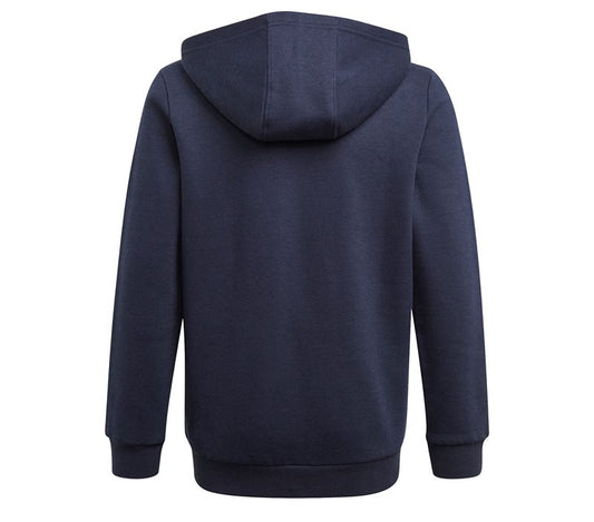 adidas 3 Stripe Full Zip Hoodie - Boys - Legend Ink/White