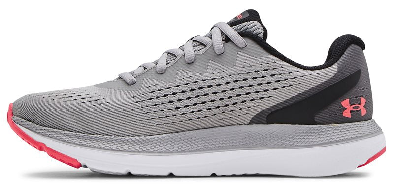 Under Armour Charged Impulse 2 Running Shoes - Womens - Grey Wolf/Black/Brilliance