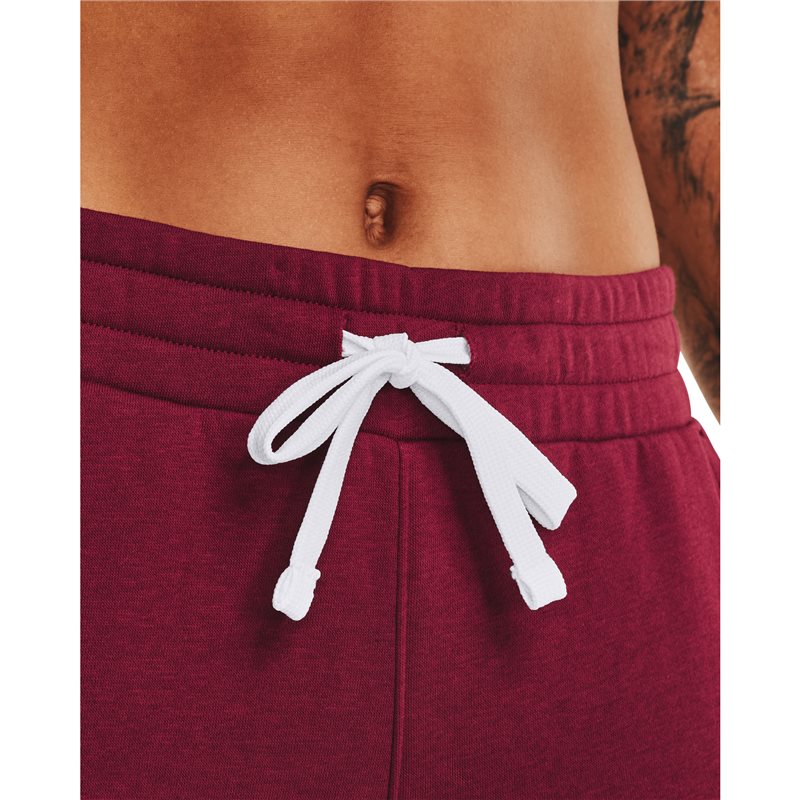 Under Armour Rival Fleece Joggers - Womens - League Red/White