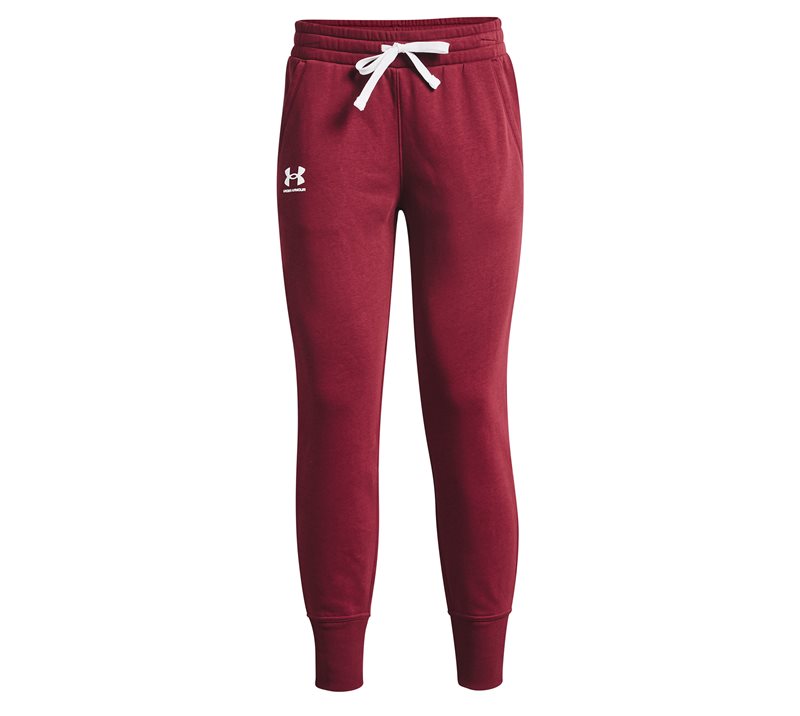 Under Armour Rival Fleece Joggers - Womens - League Red/White