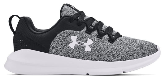 Under Armour Essential NM Sportstyle Shoes - Womens - Black/White