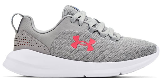 Under Armour Essential NM Sportstyle Shoes - Womens - Grey Wolf/White/Brilliance