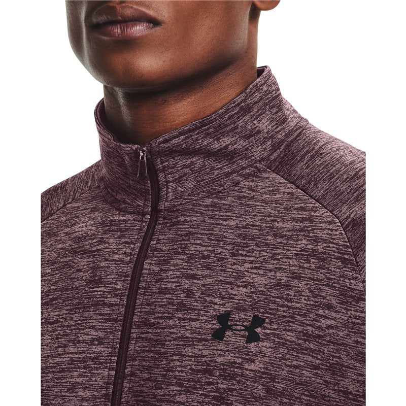 Under Armour Tech 1/2 Zip Top - Mens - Ash Plum/Black