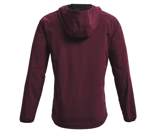 Under Armour Woven Windbreaker Jacket - Mens - Dark Maroon/Dark Maroon