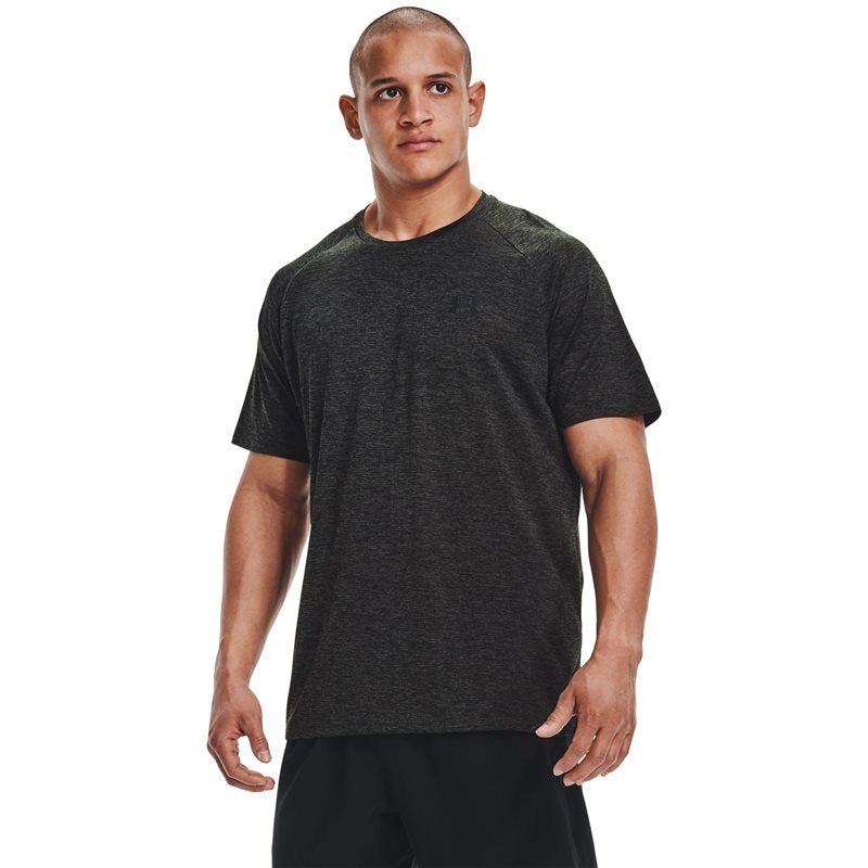Under Armour Tech Short Sleeve Tee - Mens - Baroque Green/Black