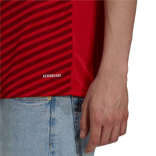 adidas FC Bayern Munich 2021/22 Short Sleeve Home Jersey - Adult - True Red
