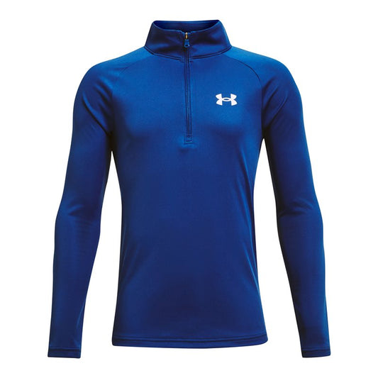 Under Armour Tech 2.0 1/2 Zip Top - Boys - Tech Blue/White
