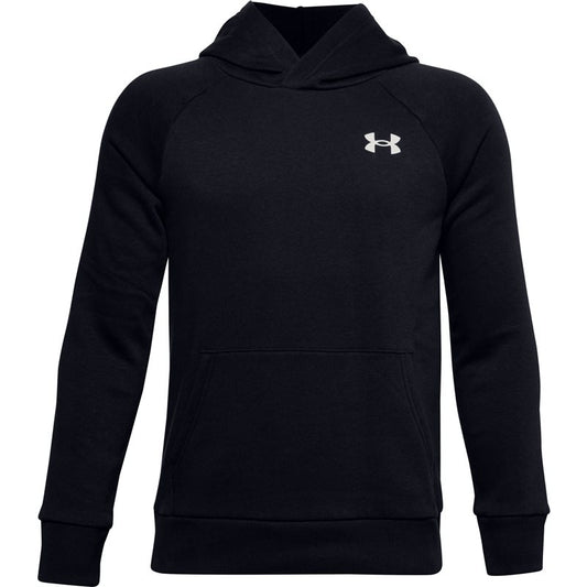Under Armour Rival Cotton Hoodie - Boys - Black/Onyx White