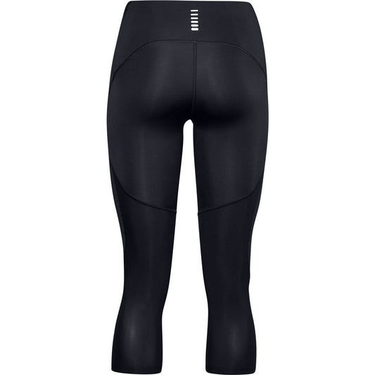 Under Armour Fly Fast 2.0 HeatGear Crop Running Tights - Womens - Black/Reflective