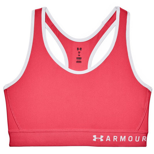 Under Armour Armour Mid Keyhole Sports Bra - Womens - Brilliance/White