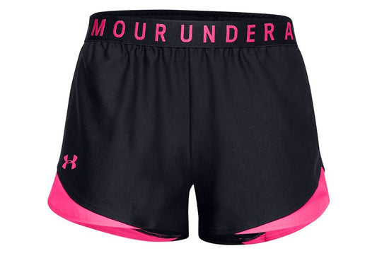 Under Armour Play Up 3.0 Training Shorts - Womens - Black/Cerise