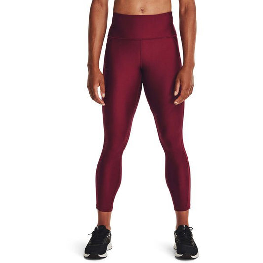 Under Armour HeatGear Armour Ankle Leggings - Womens - League Red/Dark Maroon