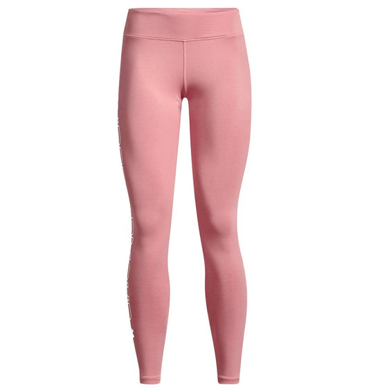Under Armour Favourite Wordmark Leggings - Womens - Pink Clay/White