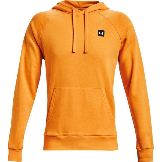 Under Armour Rival Fleece Hoodie - Mens - Omega Orange/Onyx White