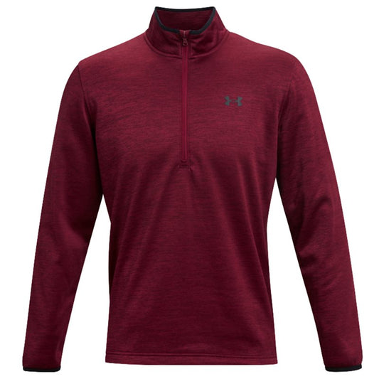 Under Armour Armour Fleece 1/2 Zip Top - Mens - League Red/Black