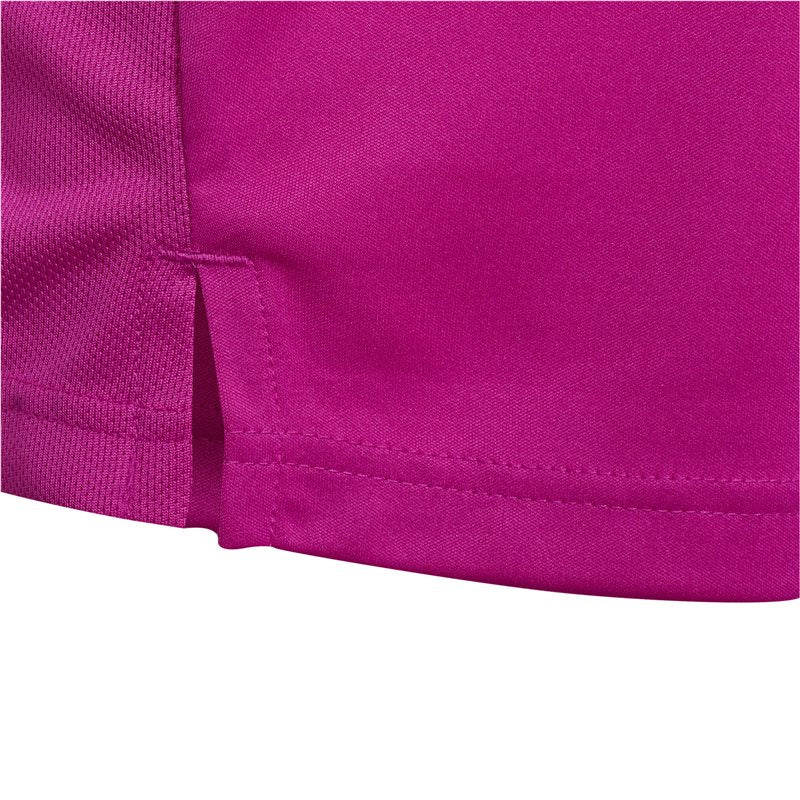adidas Big Logo Tee - Girls - Sonic Fuchsia/Black
