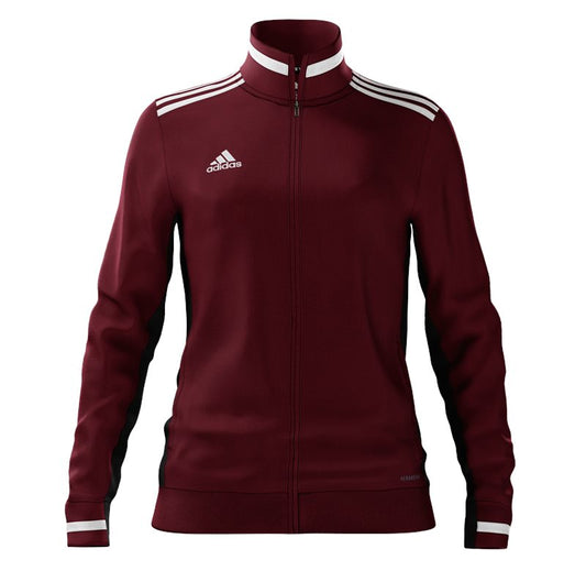 adidas Mi Team 19 Track Jacket - Womens - Burgundy/Black/White