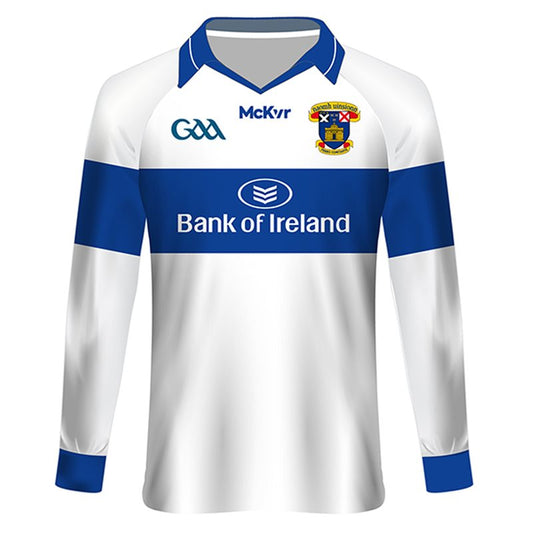 Mc Keever St Vincents GAA Official Jersey Long Sleeve - Youth - White