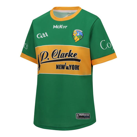 Mc Keever Leitrim GAA Official Home Jersey - Womens - Green/Gold