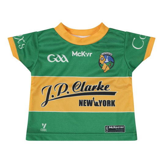 Mc Keever Leitrim GAA Official Home Jersey - Infants - Green/Gold