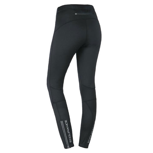 Endurance Valence Long Running Tights - Womens - Black