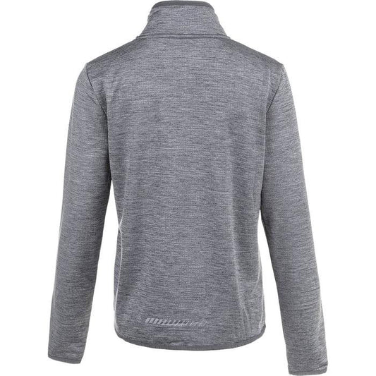 Endurance Vironic Waffle Melange Loose Fit Midlayer - Womens - Mid Grey Melange