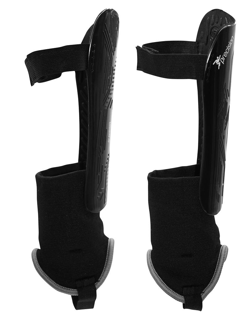 Precision Training Origin.0 Strap Shin Guards - Adult - Black
