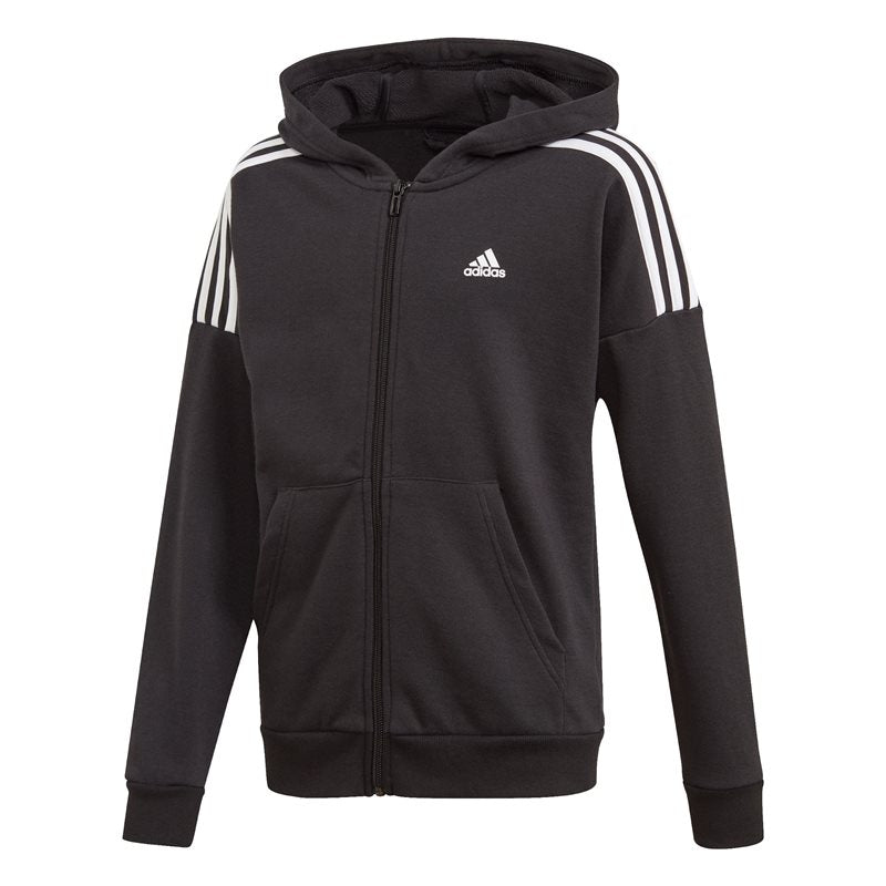 adidas Cotton Tracksuit - Boys - Black/White