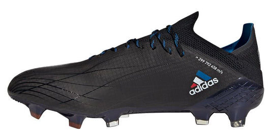 adidas X Speedflow.1 FG Football Boots - Adult - Black/White/Vivid Red