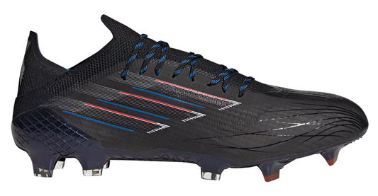 adidas X Speedflow.1 FG Football Boots - Adult - Black/White/Vivid Red